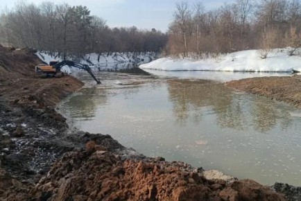 В столице Марий Эл продолжается масштабная работа по защите микрорайона Ширяйково от весенних подтоплений