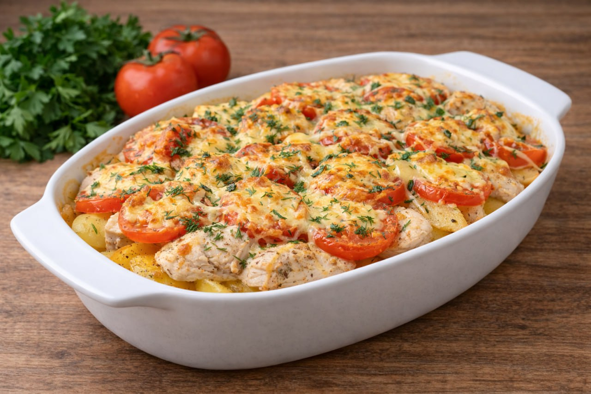 Семейный ужин, который подкупает простотой и вкусом