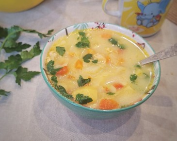 Нежный сливочный суп с овощами: простота в каждом глотке