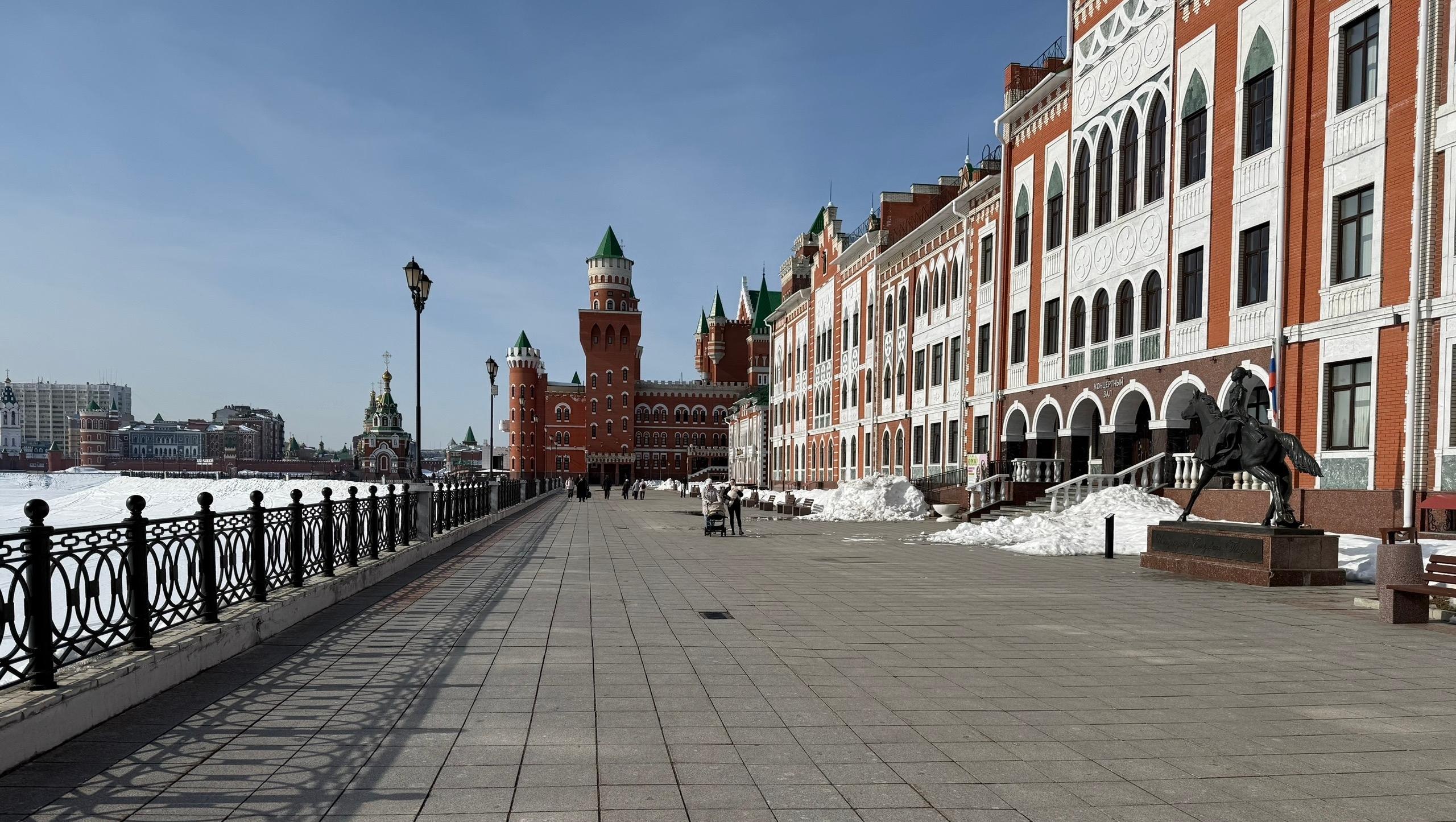 Жителям и гостям Йошкар-Олы напоминают о правилах набережной