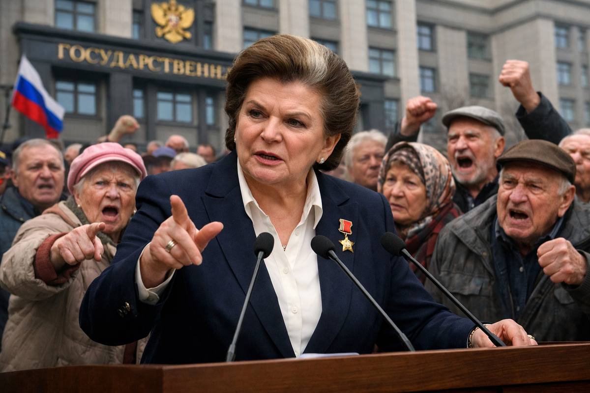 Слова Терешковой о пенсионерах вызвали общественный резонанс