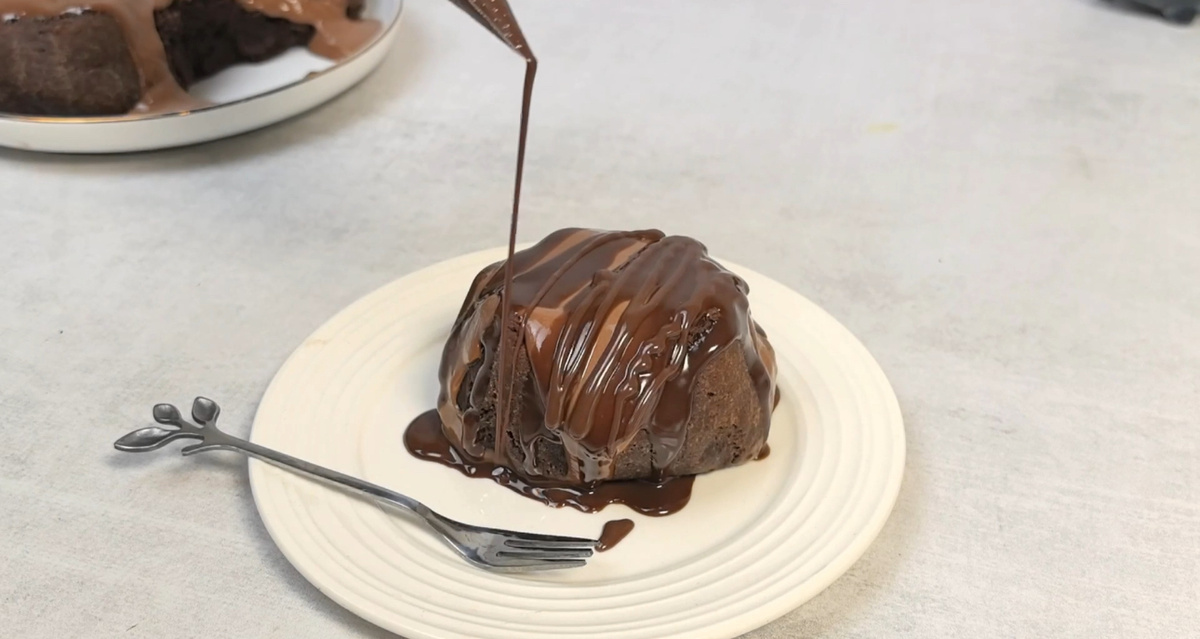 Нежные шоколадные булочки для любителей здорового питания