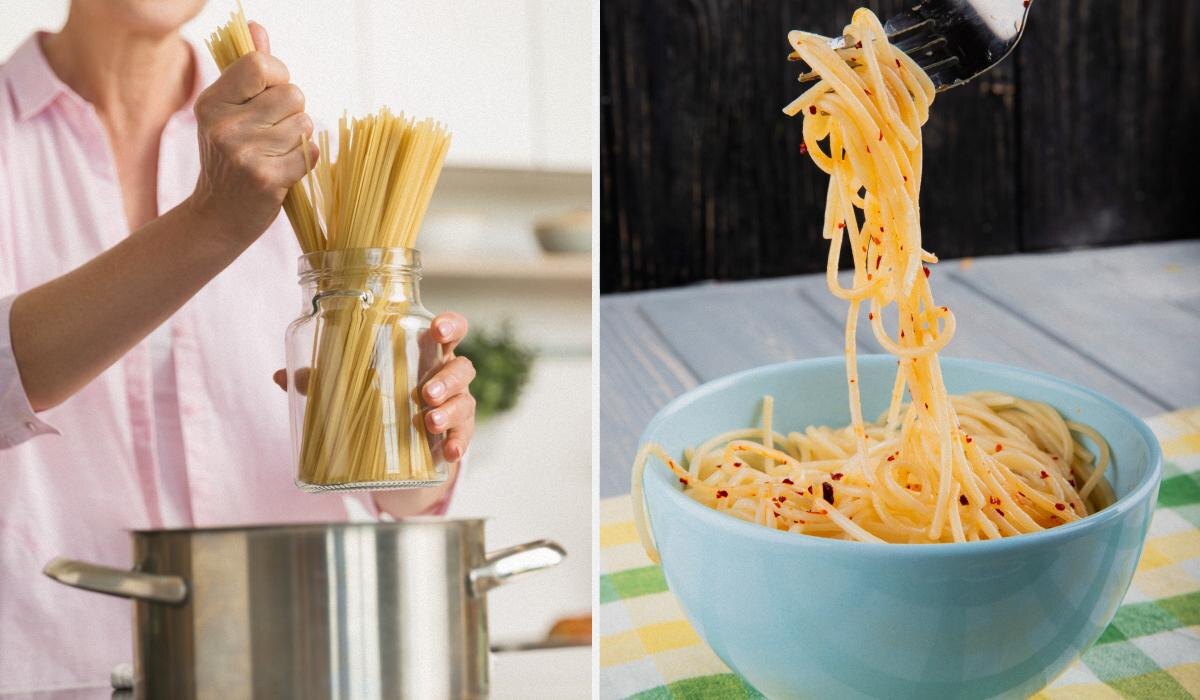 Когда стоит промывать макароны после варки: главное правило
