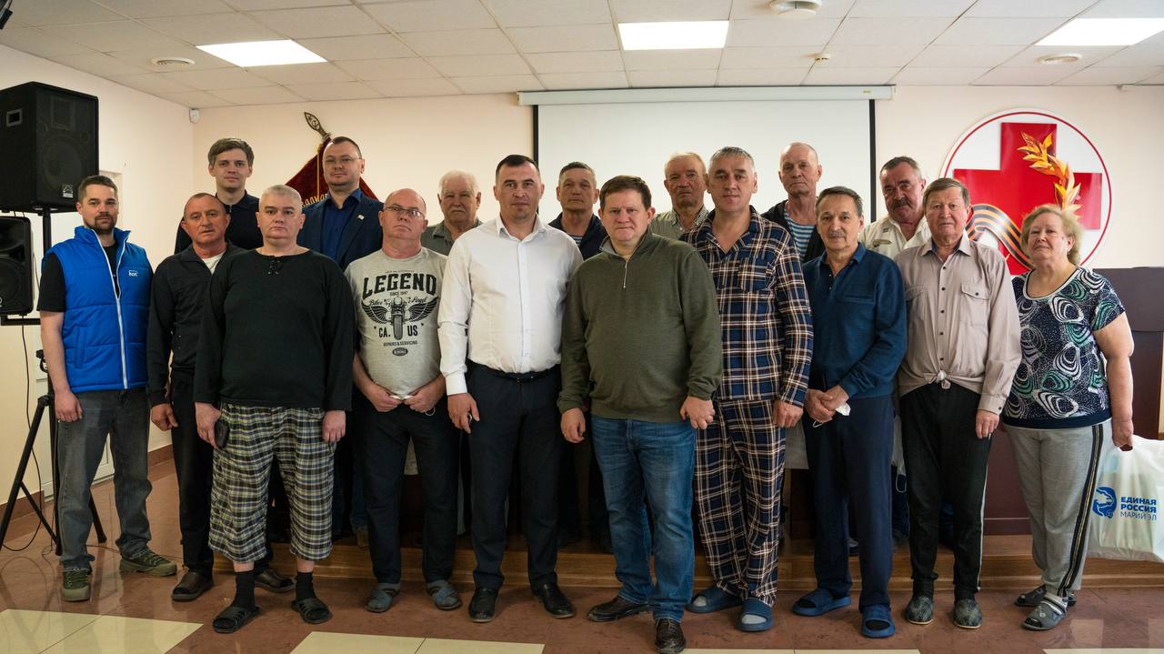 Актер театра и кино Александр Обласов посетил Йошкар-Олу и встретился с ветеранами боевых действий