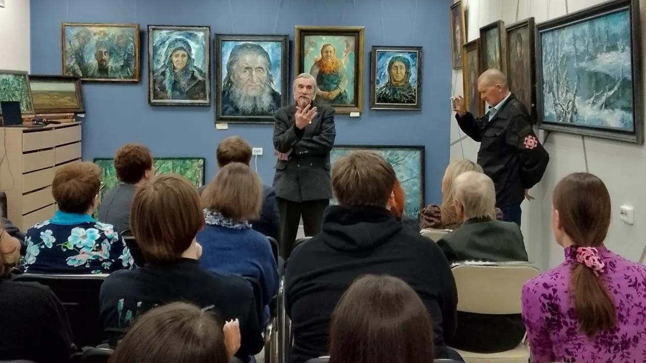 Жителей Звениговского района знакомят с творчеством Ивана Ямбердова