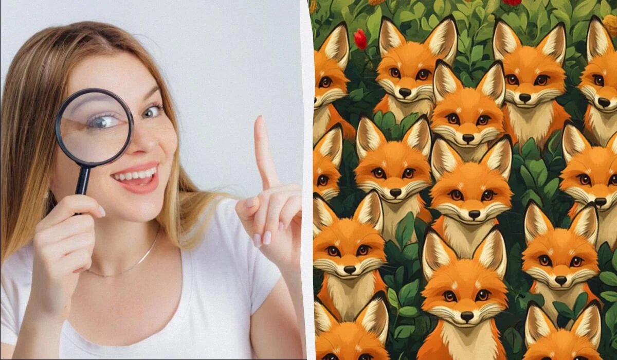 Найдите петуха среди лисиц: проверьте свою внимательность за 5 секунд