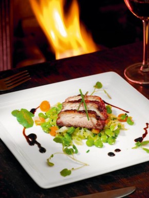 Нежная свиная грудинка с цитрусовым акцентом