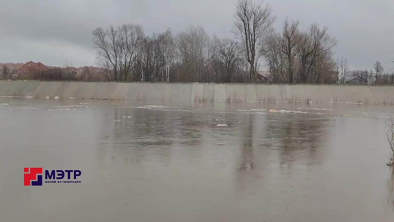 Скоро Малая Кокшага полностью освободится от зимних оков