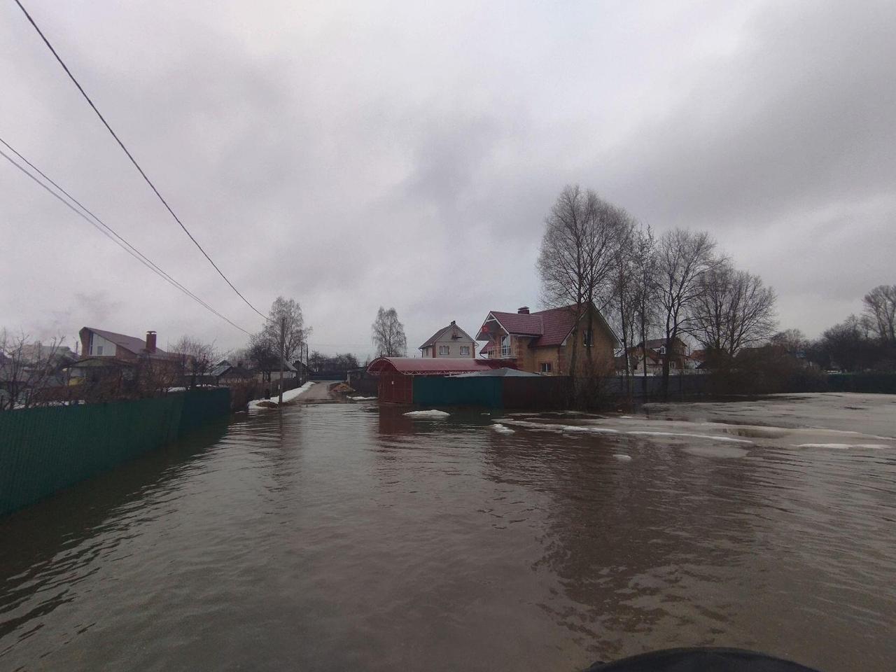 В Волжске из-за весеннего паводка подтопило 4 участка