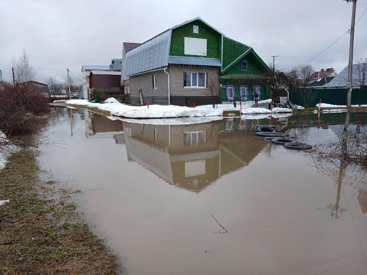 В Йошкар-Оле подтопило 16 жилых домов и приусадебных участков