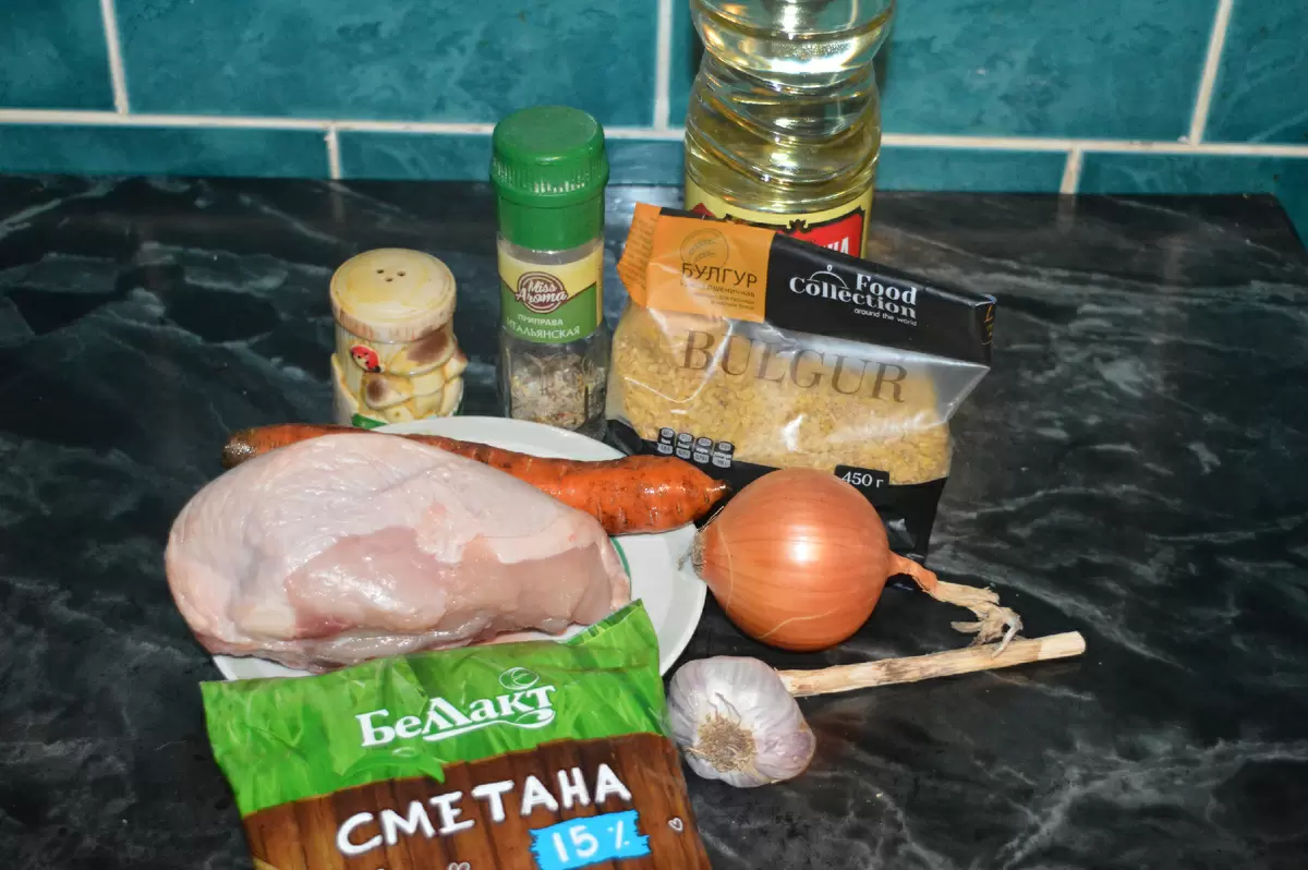 Как приготовить булгур с курицей и морковью: простой и вкусный рецепт