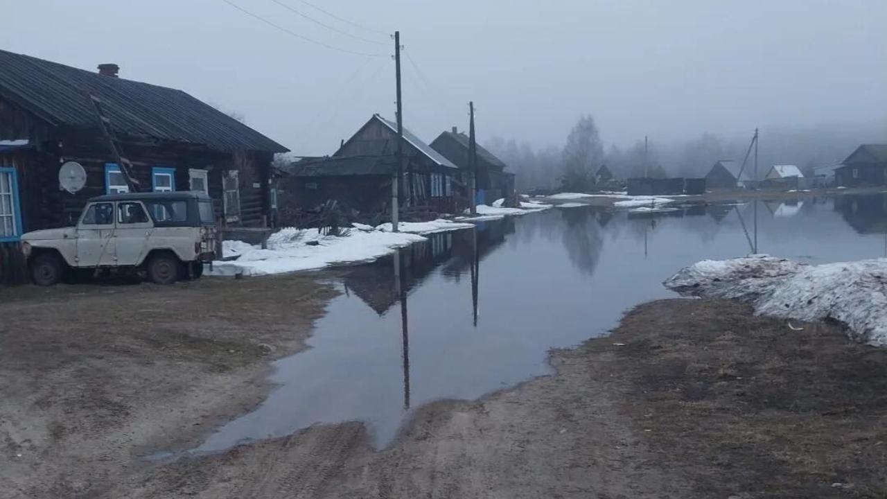 Рутка затопила несколько домов в Горномарийском районе