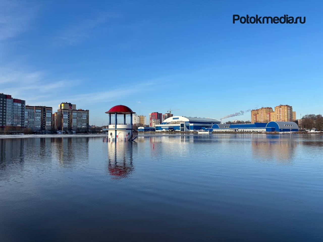 Центральный пляж в Йошкар-Оле этим утром Центральный пляж в Йошкар-Оле этим утром