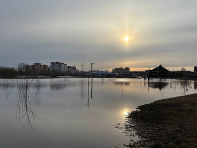 Паводковая обстановка в Марий Эл к исходу дня 9 апреля