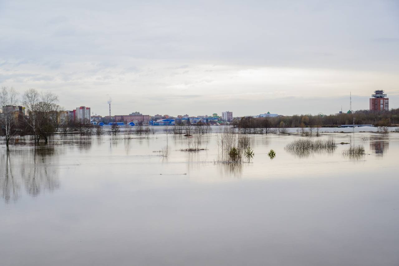 Противопаводковые мероприятия в Марий Эл проводятся в круглосуточном режиме