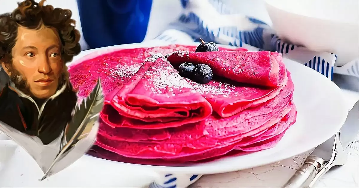 Пушкинские блины со свёклой: яркий акцент для ваших выходных