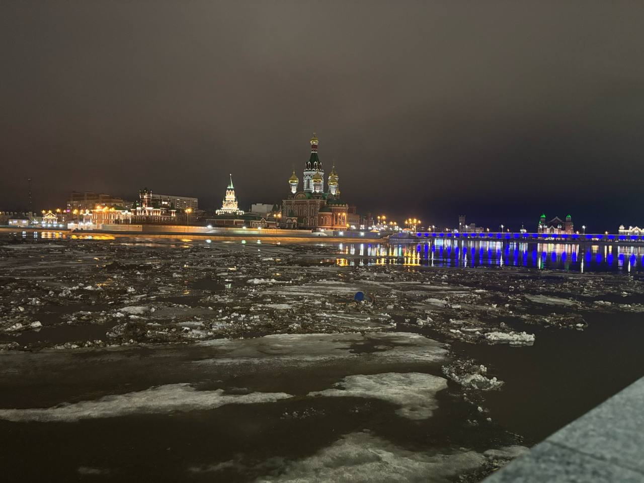 Паводковая обстановка в Марий Эл к исходу дня 11 апреля