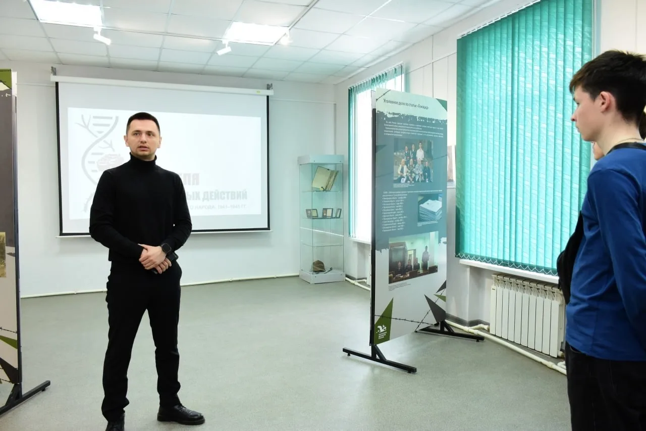 В Звениговском музее открылась выставка «Без срока давности В Звениговском музее открылась выставка «Без срока давности