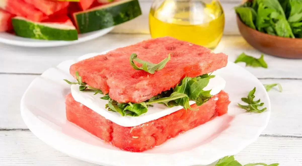 Арбузный сэндвич: неожиданный тренд лета