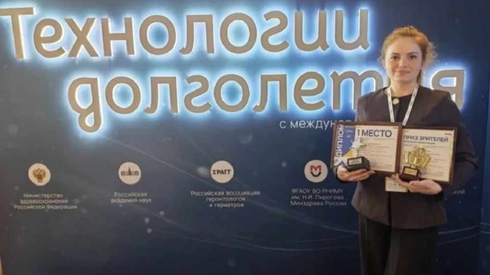Медсестра из Йошкар-Олы Дарья Матрукова заняла 1 место на Всероссийском конкурсе «Звезды гериатрии»