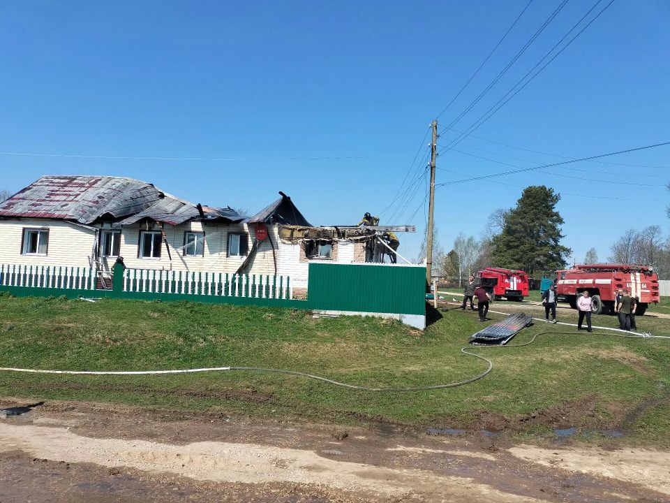 6 мая пожар произошел в деревне Помосъял Параньгинского района 6 мая пожар произошел в деревне Помосъял Параньгинского района