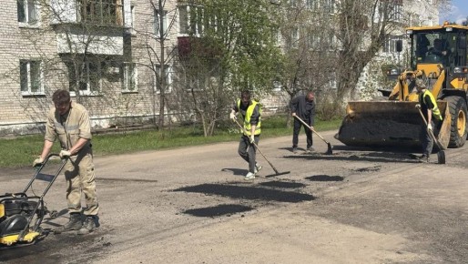 В Волжске стартует второй этап ямочных работ