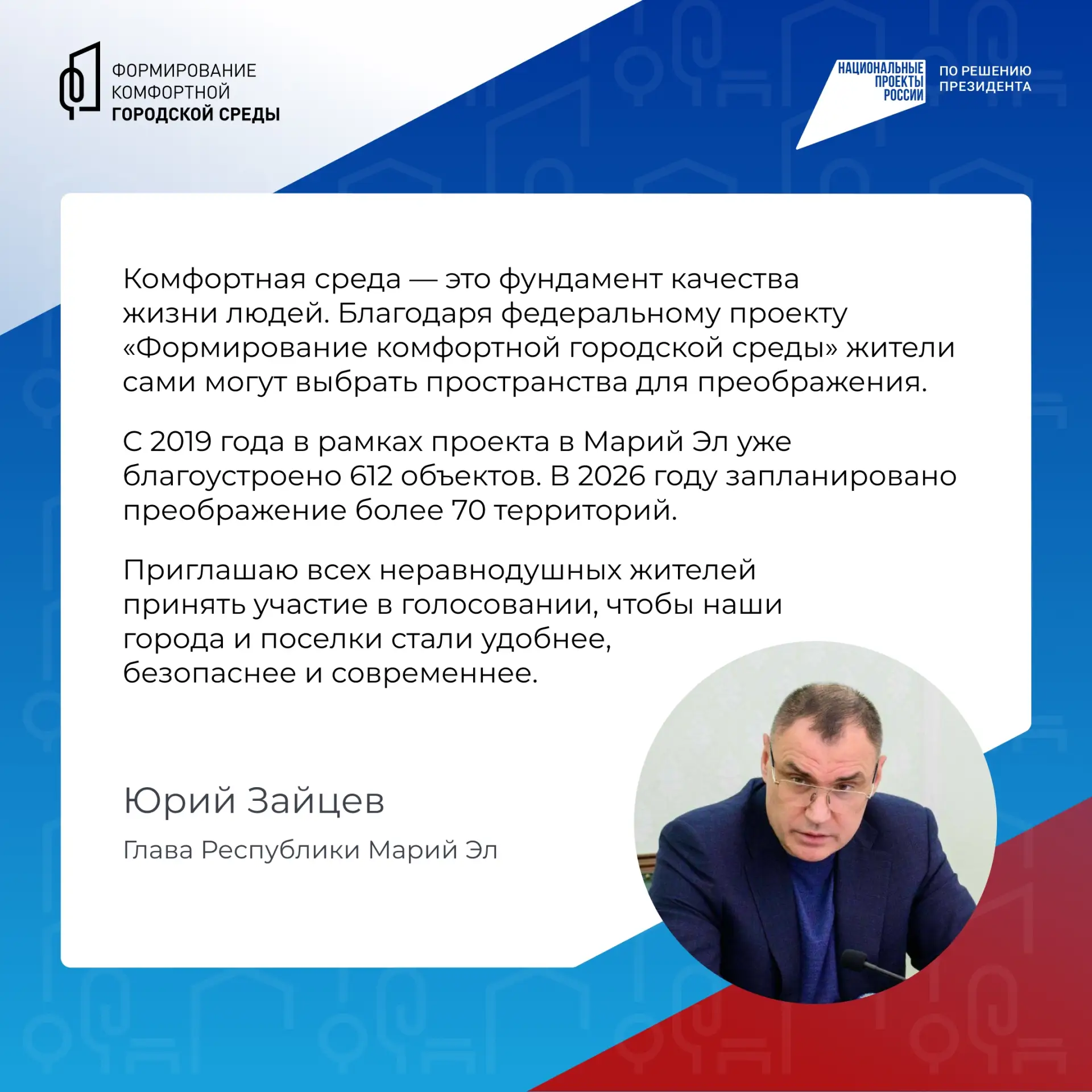 Голосование за выбор объектов благоустройства продолжается! Голосование за выбор объектов благоустройства продолжается!