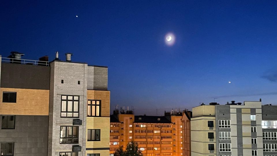 ИА МариМедиа запечатлело редкое астрономическое явление