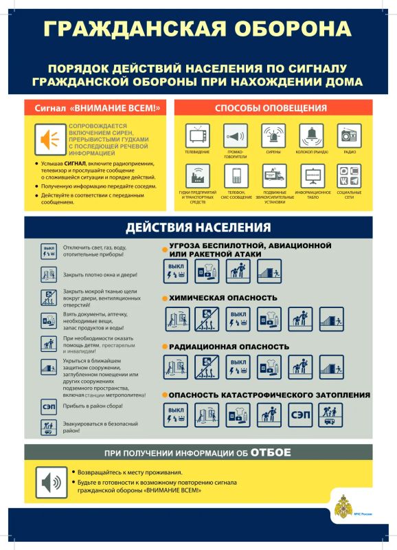 Сигналами оповещения гражданской обороны являются условные сигналы, передаваемые по системе оповещения и являющиеся командами для осуществления определенных мероприятий штабами, службами, силами гражданской обороны и... Сигналами оповещения гражданской обороны являются условные сигналы, передаваемые по системе оповещения и являющиеся командами для осуществления определенных мероприятий штабами, службами, силами гражданской обороны и...