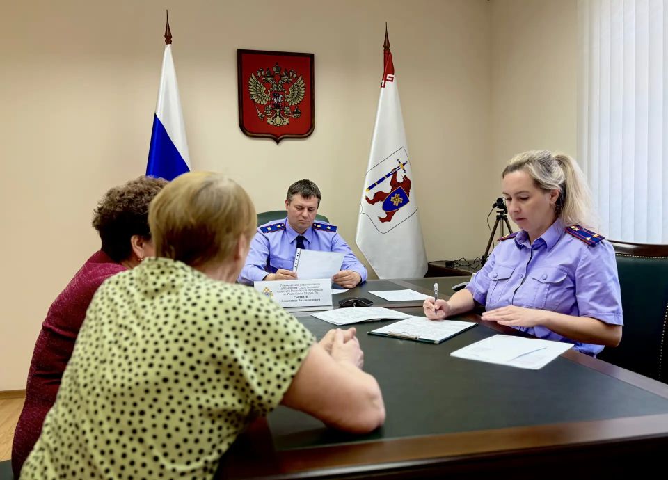 Руководитель следственного управления Следственного комитета Российской Федерации по Республике Марий Эл провел личный прием граждан в региональной приемной Президента РФ