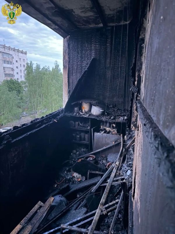 Ночной пожар в заречной части Йошкар-Олы унес жизнь человека