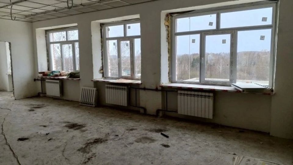 В Немдинской школе капитальный ремонт выполнен на 60%