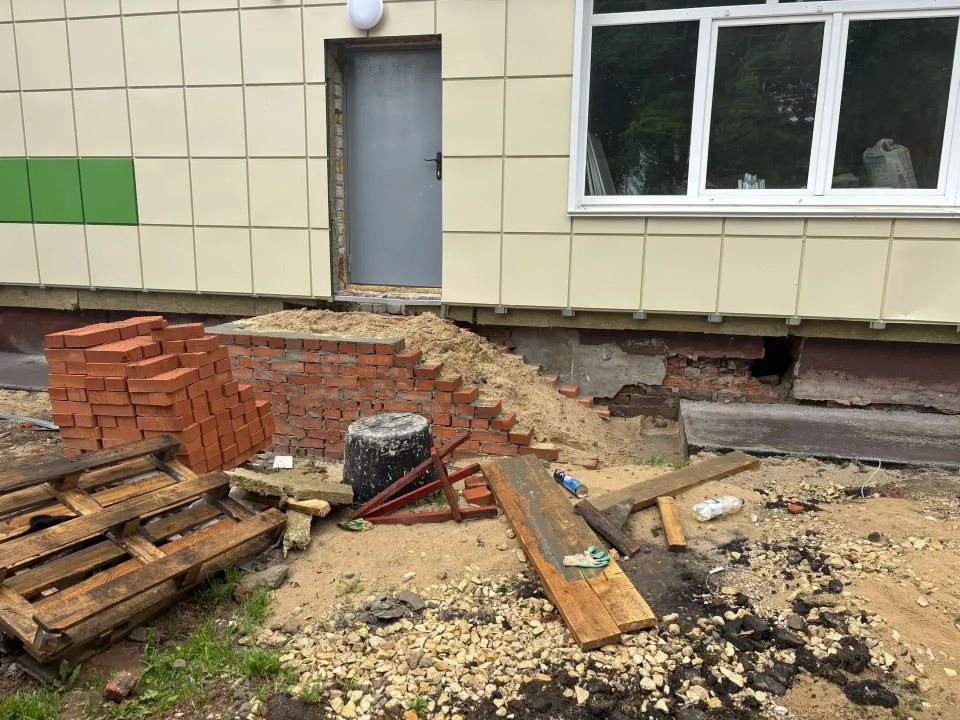 В посёлке Оршанка полным ходом идёт масштабная модернизация детского сада «Родничок» в рамках нацпроекта «Семья» В посёлке Оршанка полным ходом идёт масштабная модернизация детского сада «Родничок» в рамках нацпроекта «Семья»