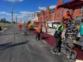 На Воскресенском проспекте Йошкар-Олы появилась красная велодорожка