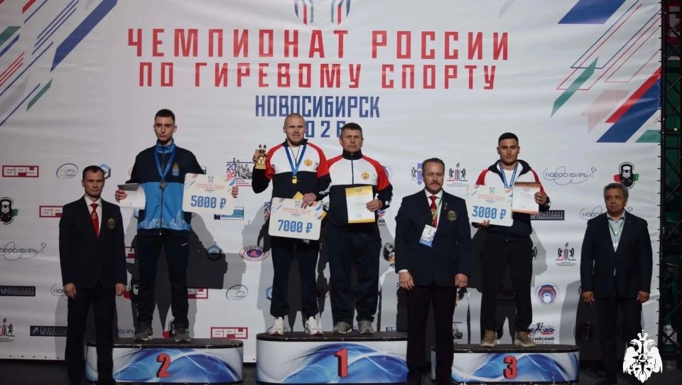 Гиревик-спасатель из Марий Эл стал третьим на Чемпионате России