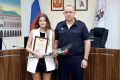 Журналист МЭТРа Алла Логинова получила благодарность Министерства внутренних дел