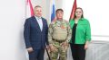 В Оршанке бойцу СВО вручили заслуженную награду