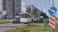 В Сомбатхее из-за дорожной аварии изменена схема движения троллейбусов