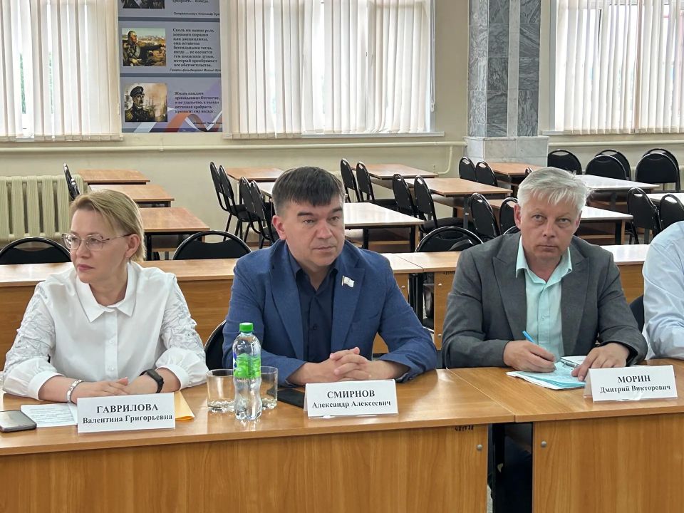 В Волгатехе прошло заседание Межведомственного совета по патриотическому воспитанию граждан с участием Александра Смирнова В Волгатехе прошло заседание Межведомственного совета по патриотическому воспитанию граждан с участием Александра Смирнова