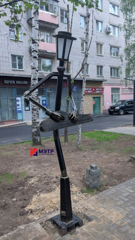 На улице Строителей в Йошкар-Оле зажгутся светильники-музыканты На улице Строителей в Йошкар-Оле зажгутся светильники-музыканты