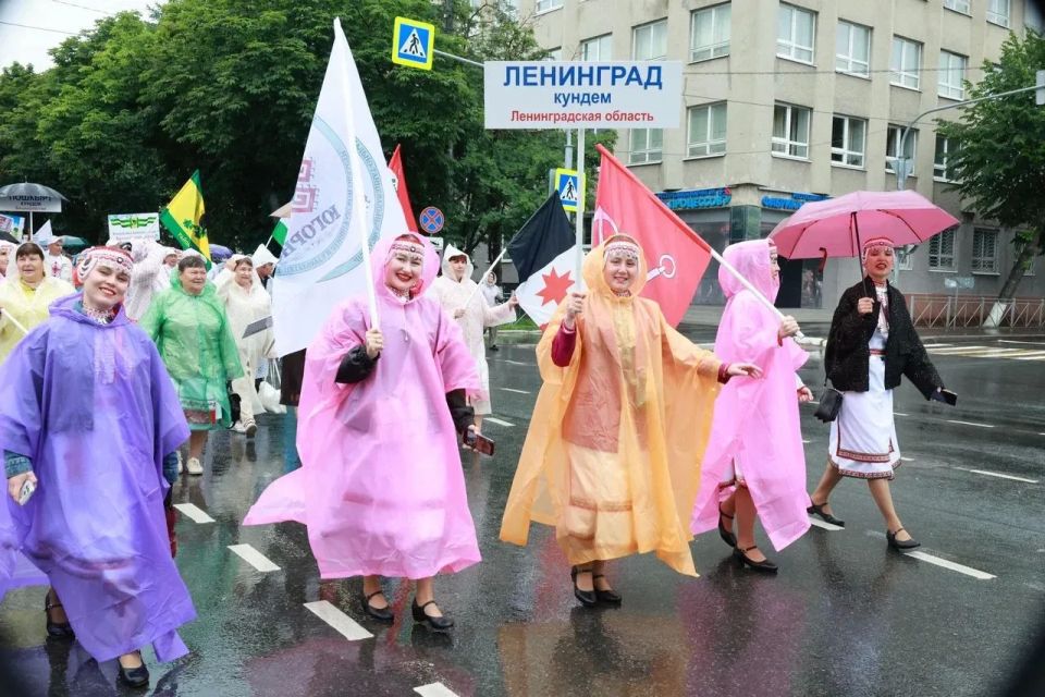 Дождливая погода сегодня не помешала Пеледыш пайрем подарить хорошее настроение Дождливая погода сегодня не помешала Пеледыш пайрем подарить хорошее настроение