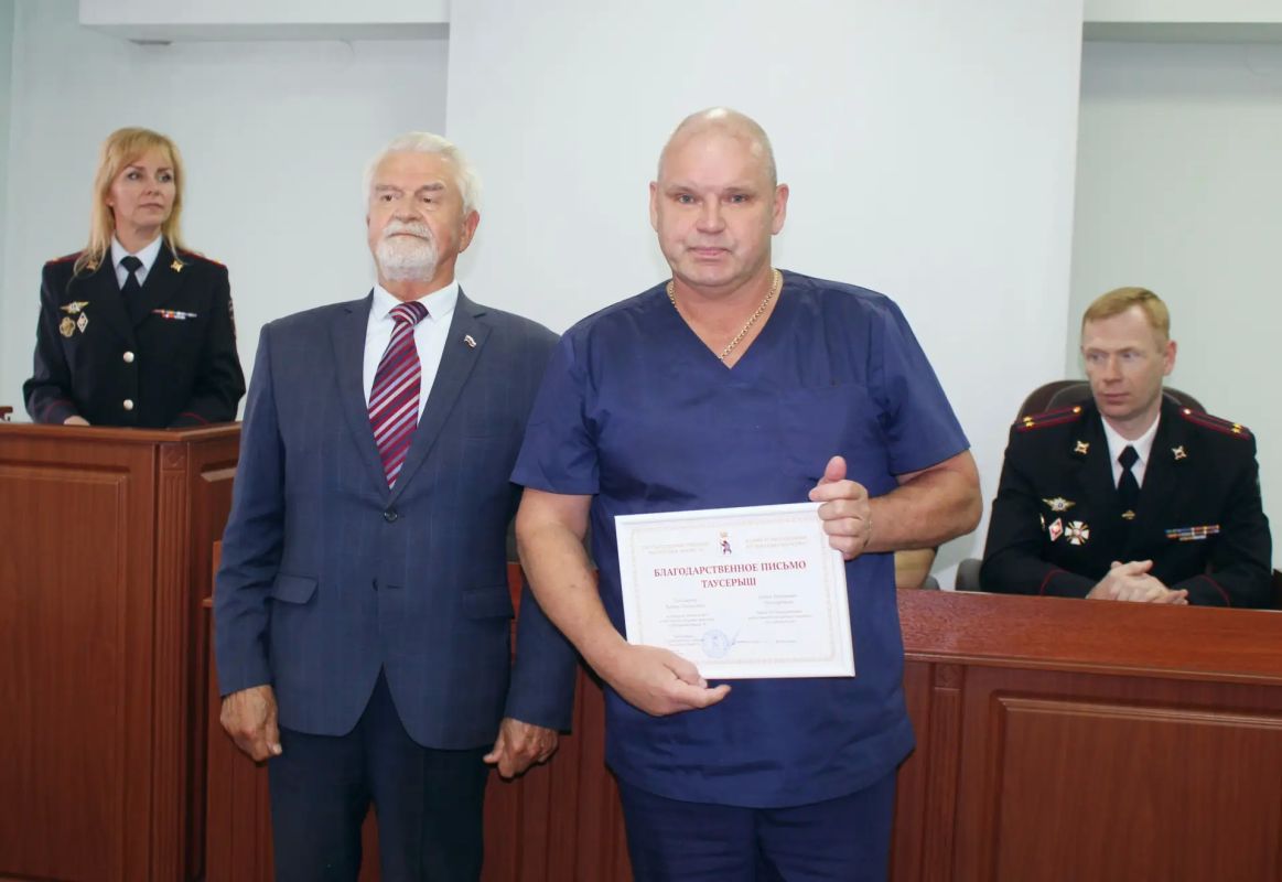 В МВД по Республике Марий Эл поздравили сотрудников медицинской службы В МВД по Республике Марий Эл поздравили сотрудников медицинской службы