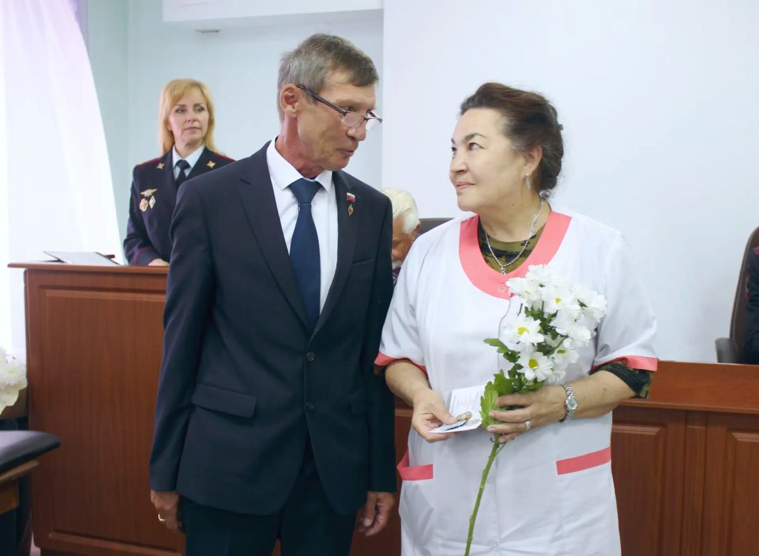 В МВД по Республике Марий Эл поздравили сотрудников медицинской службы В МВД по Республике Марий Эл поздравили сотрудников медицинской службы