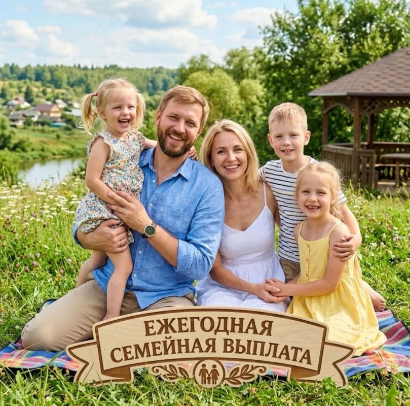 С 1 июня родители с детьми могут подать заявление на ежегодную семейную выплату