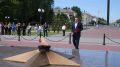 Юрий Зайцев: Сегодня, в День ветеранов боевых действий, мы чествуем тех, кто с оружием в руках отстаивал интересы нашей страны, участвовал в вооружённых конфликтах, воевал в горячих точках, отдаем дань памяти воинам, павшим...