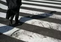 В Марий Эл до конца сентября планируют оборудовать 9 проекционных пешеходных переходов на региональных автодорогах