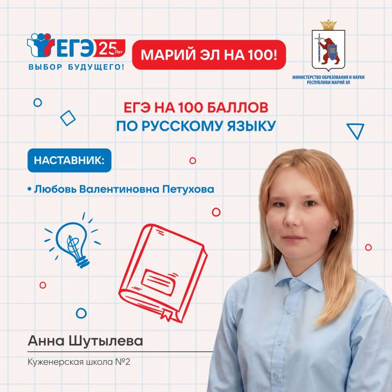 Марий Эл – на 100. Встречайте наших знатоков по русскому языку Марий Эл – на 100. Встречайте наших знатоков по русскому языку