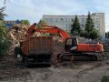 На улице Кремлевской в Йошкар-Оле завершили демонтаж здания бывшего общежития Педагогического института