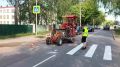 На дорогах Йошкар-Олы обновляют разметку