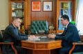 Глава Марий Эл Юрий Зайцев провел встречу с генеральным директором АО «Транснефть – Верхняя Волга» Дмитрием Погодиным